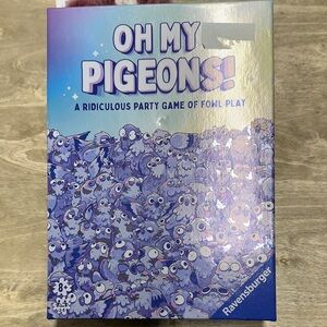 Ravensburger Oh My Pigeons! Card Game - Blue and Purple